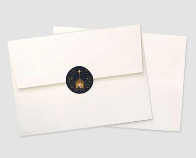 Nativity Envelope Seals