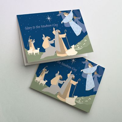 18Ct Glory to the Newborn King