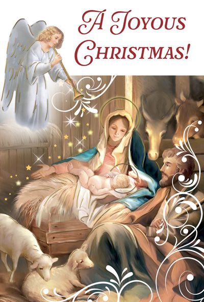 15Ct Joyous Christmas Boxed Cards