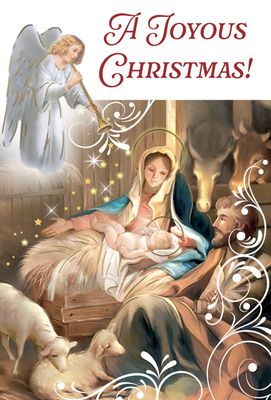 15Ct Joyous Christmas Boxed Cards
