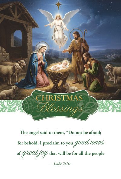 15Ct Christmas Blessings Box