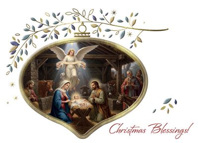 15Ct Christmas Blessings! Boxed