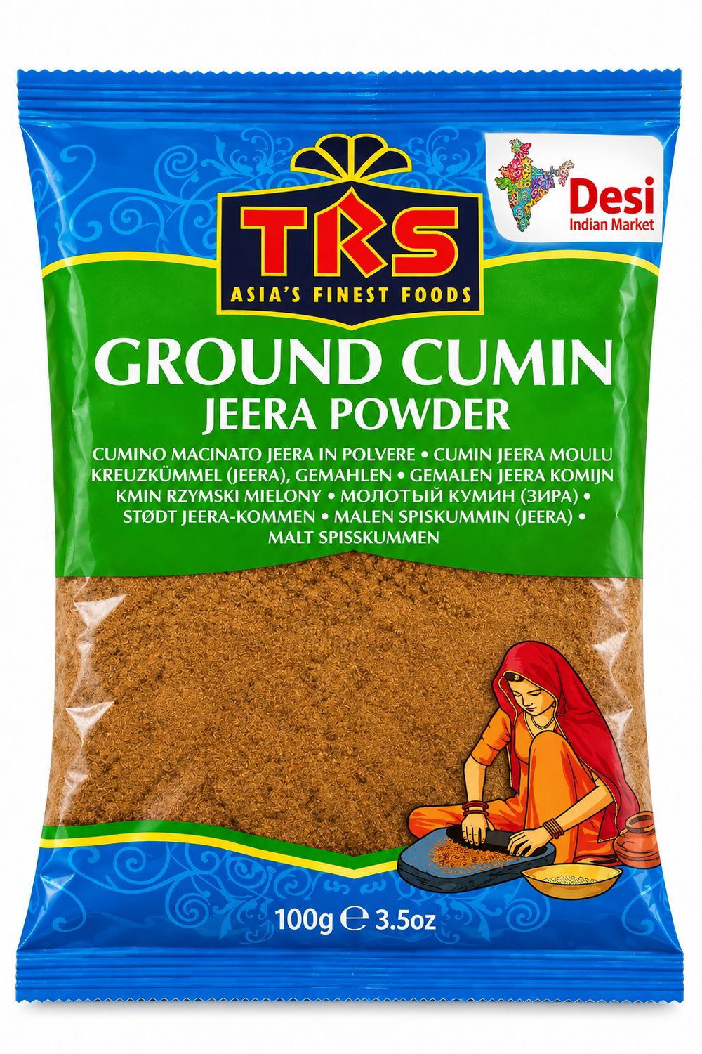 TRS Ground Cumin / Jeera Powder, Size: 100g