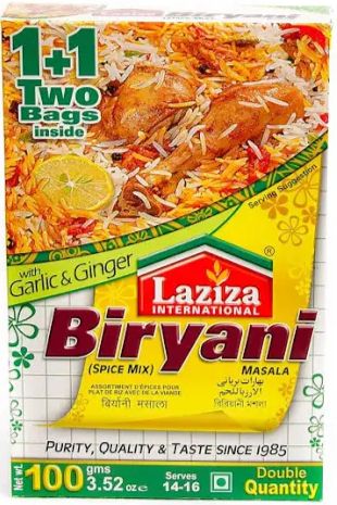 Laziza Biryani Masala 100g