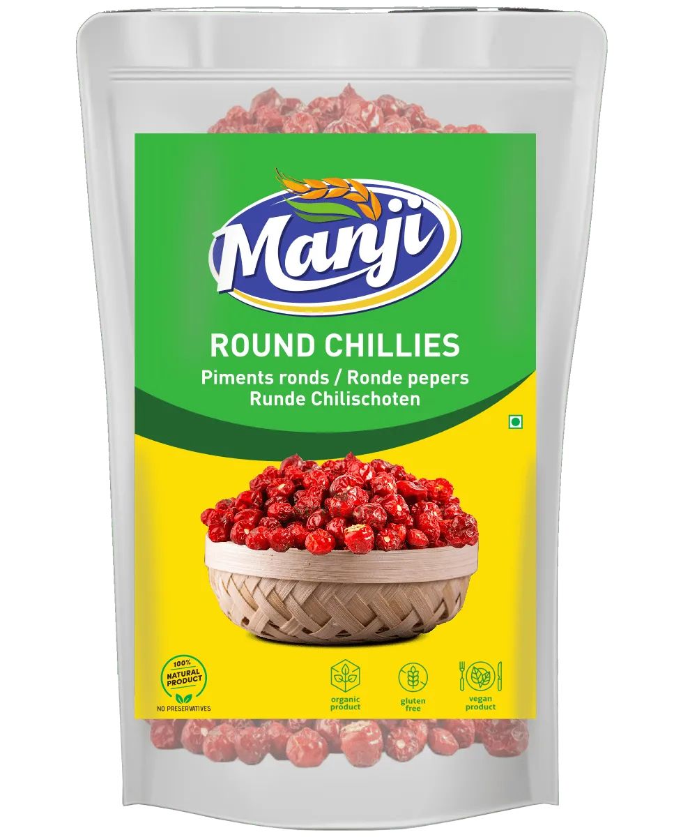 Manji Round Chillies 100g
