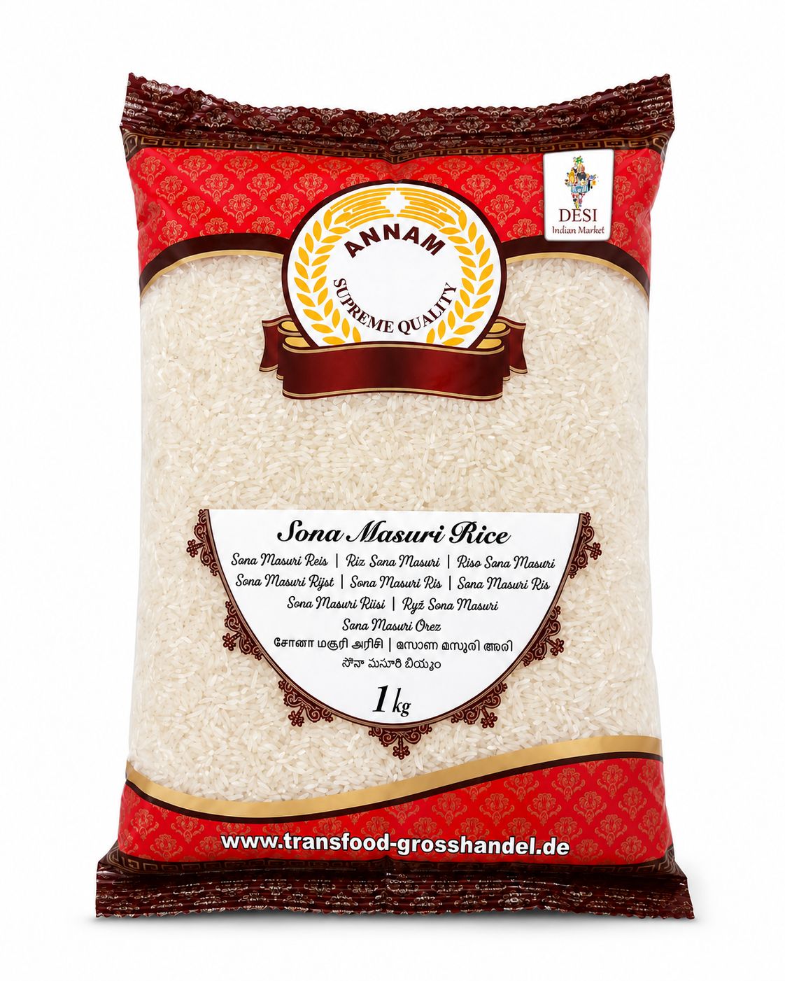 Sona Masuri Rice, Size: 1 KG
