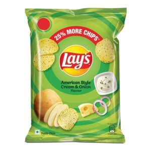 Lay’s India American Style Cream &amp; Onion (48g)