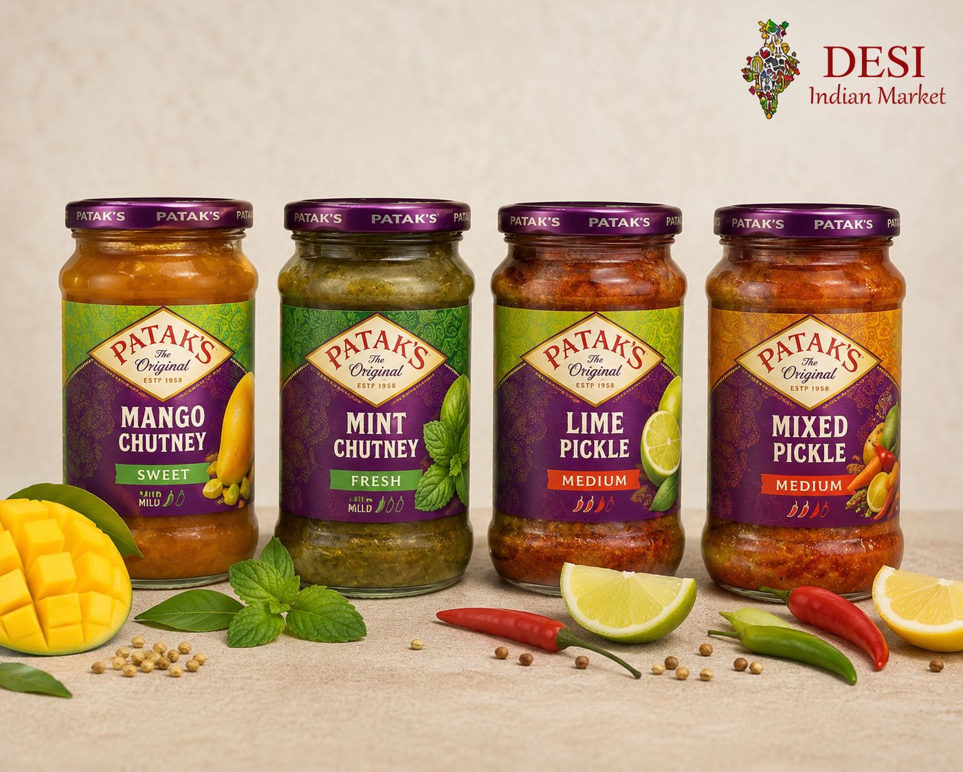Patak’s Pickles &amp; Chutneys