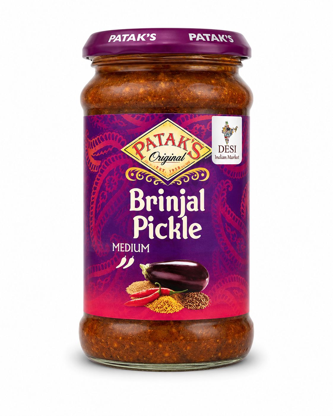 Patak’s Pickles &amp; Chutneys, Variations: Brinjal Pickle