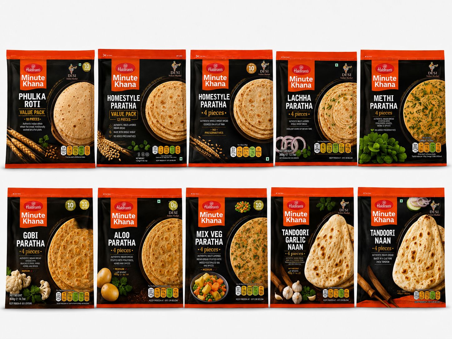 Haldiram’s Minute Khana Breads