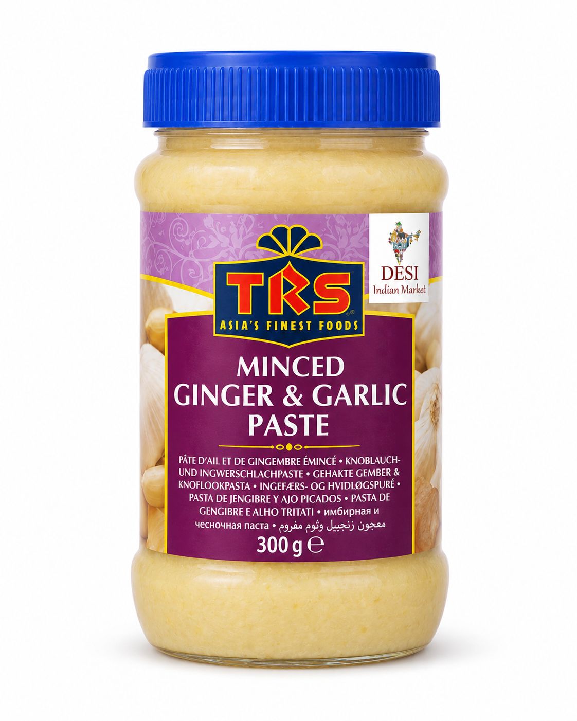TRS Pastes, Quantity: 300g, Variations: Minced Ginger &amp; Garlic Paste