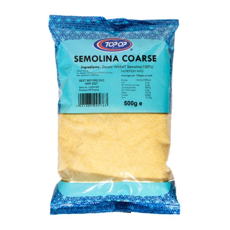 Top-Op Semolina Extra Coarse 500g