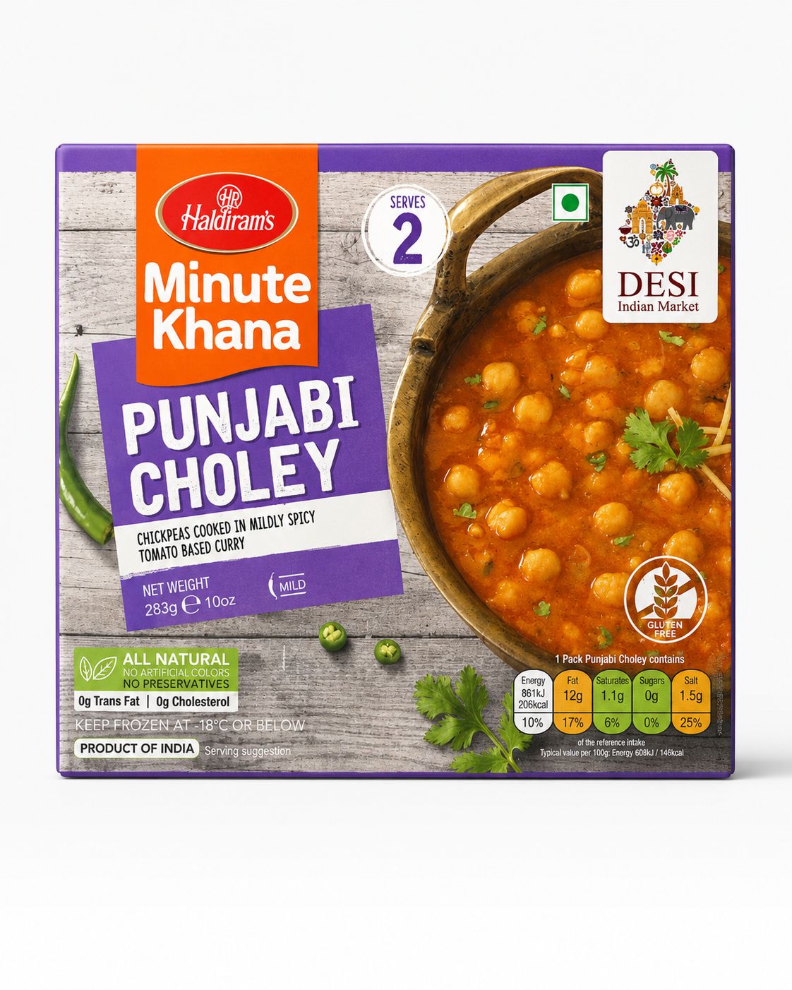 Haldiram’s Minute Khana (frozen)