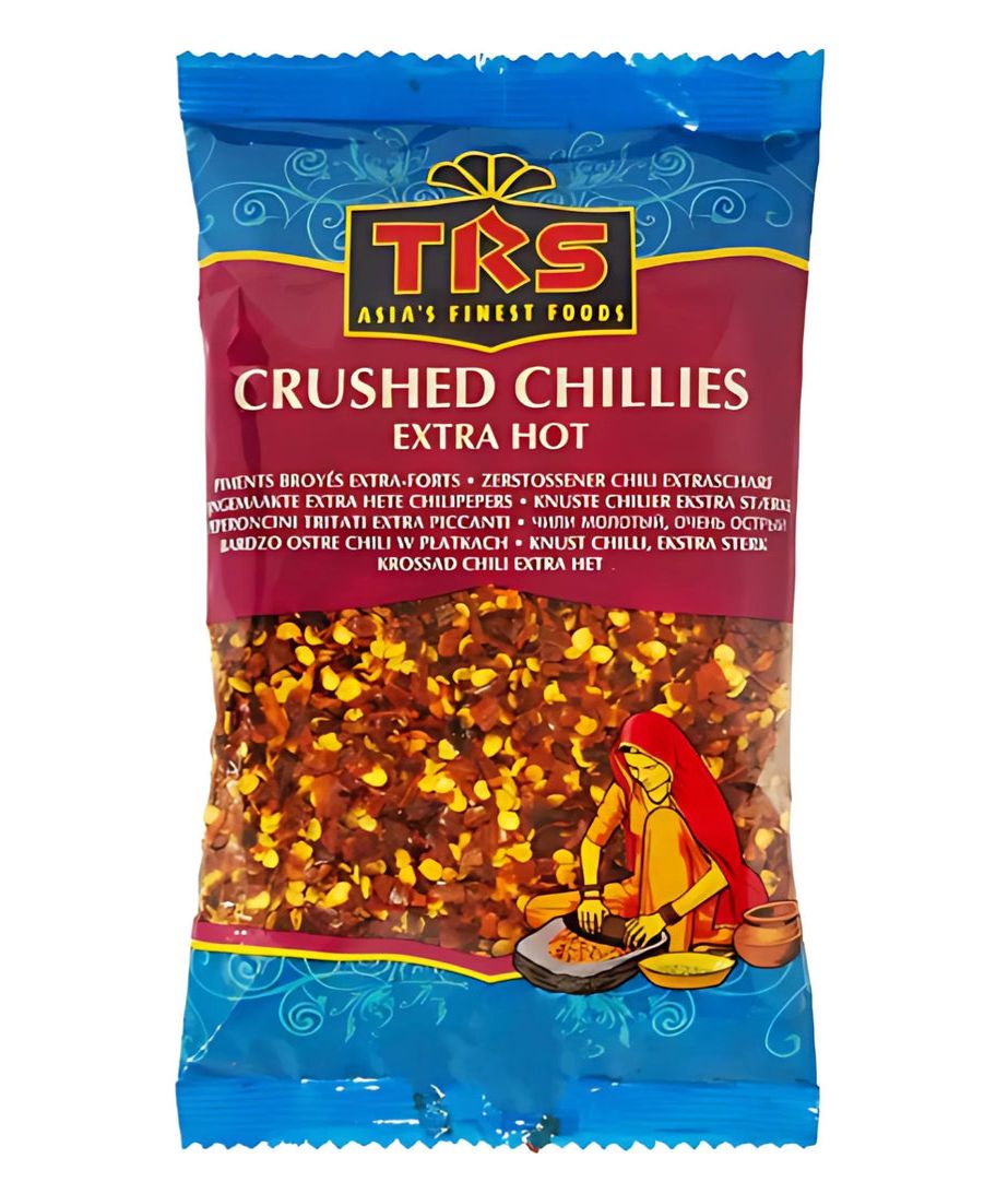 TRS Crushed Chilies, Quantity: 100g