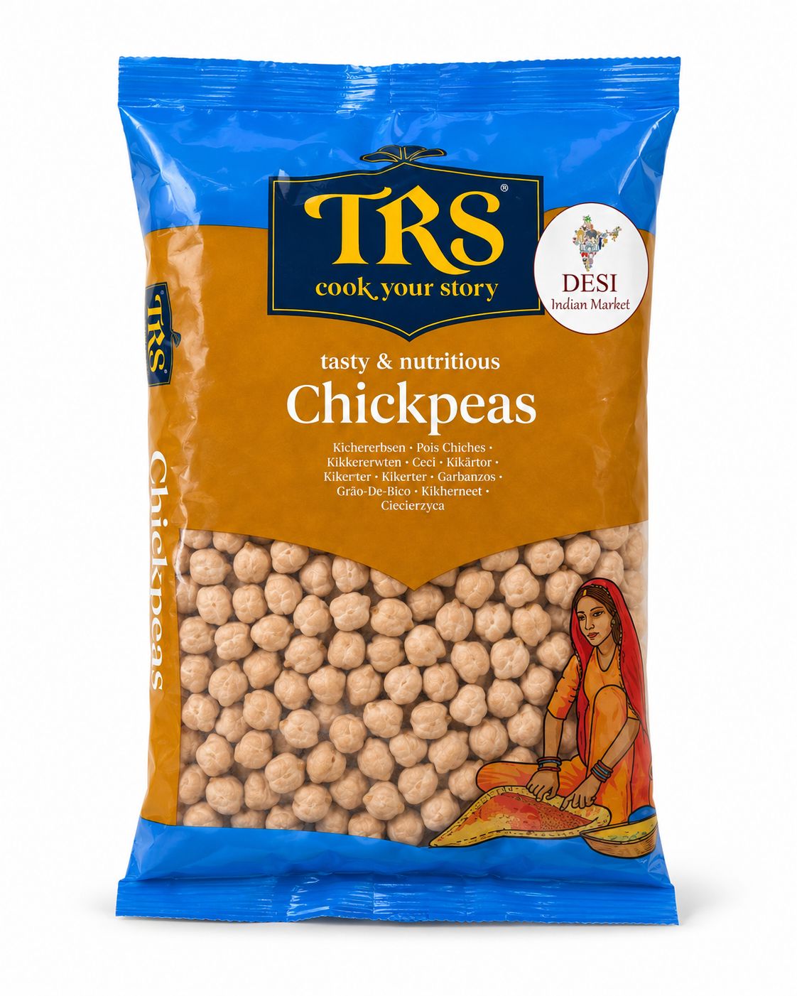 TRS Chickpeas, Quantity: 500g