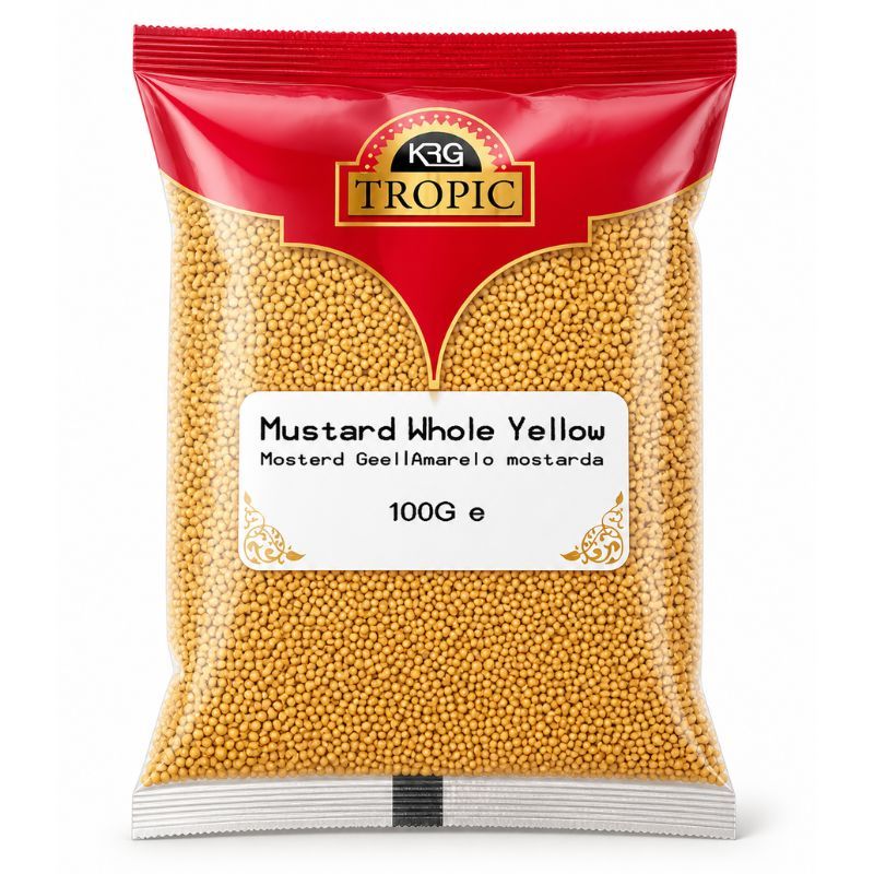 Yellow Mustard Seeds 100g