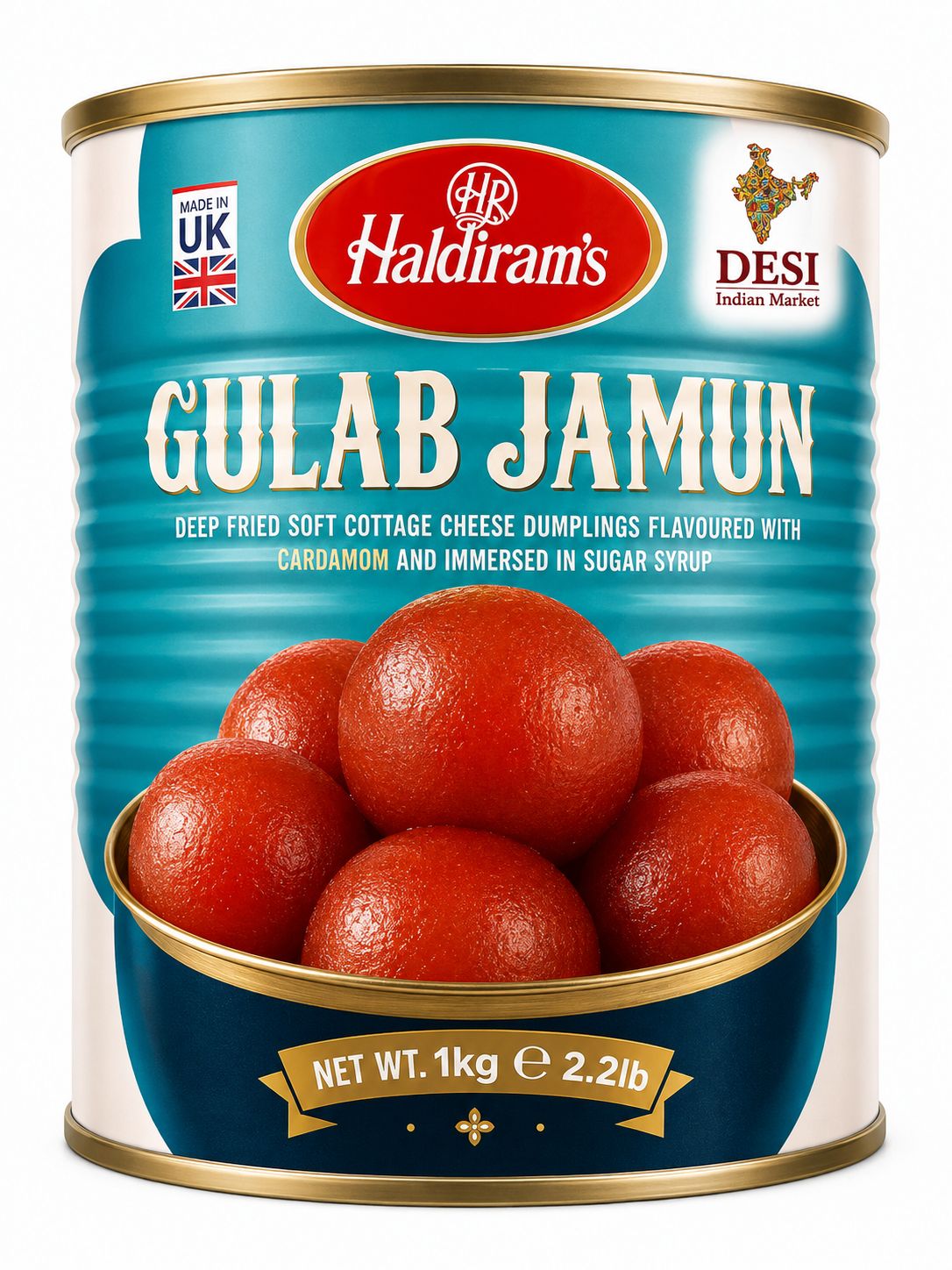 Haldiram's Gulab Jamun 1 KG
