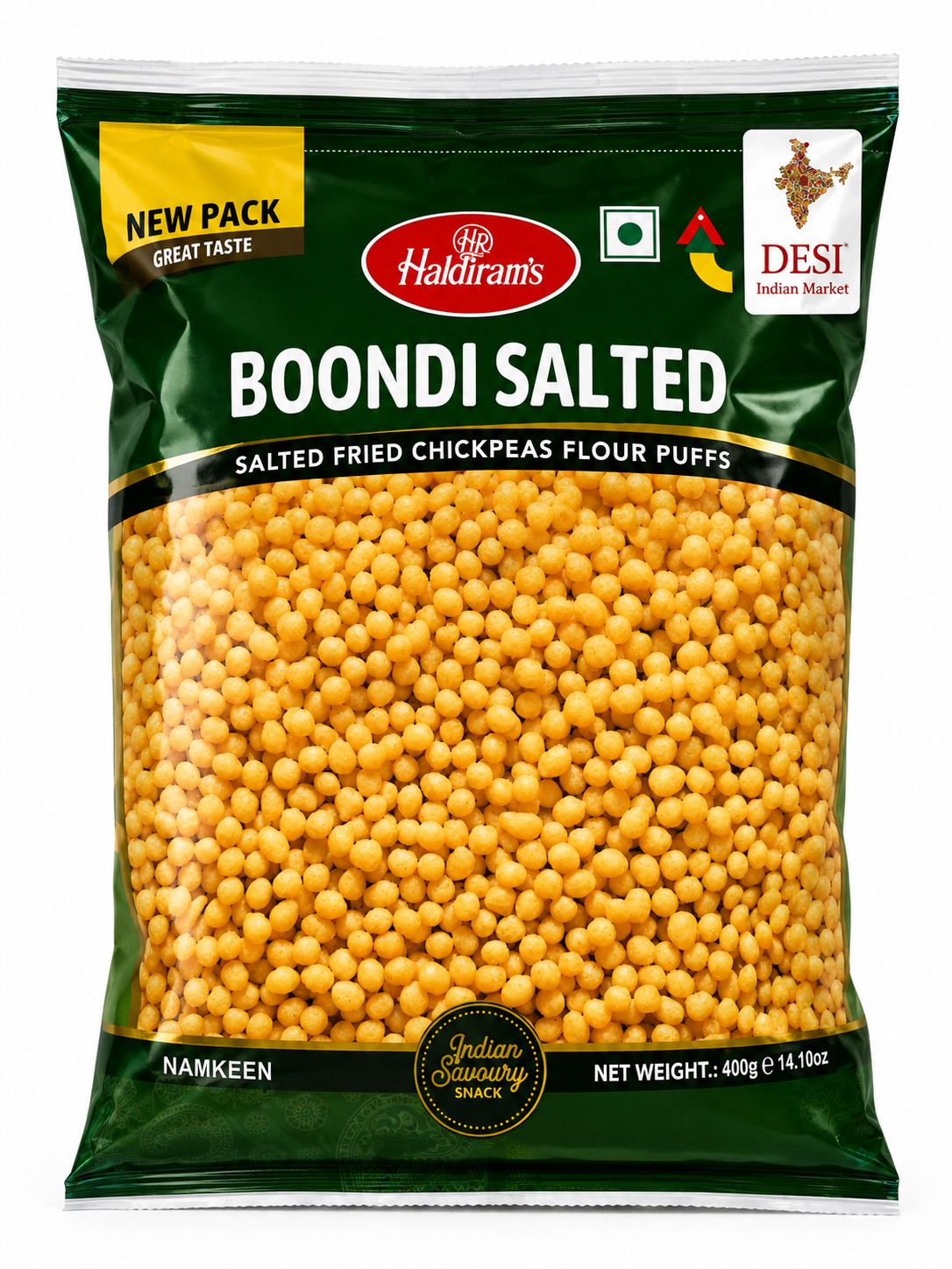 Haldiram’s Boondi Salted, Quantity: 400g