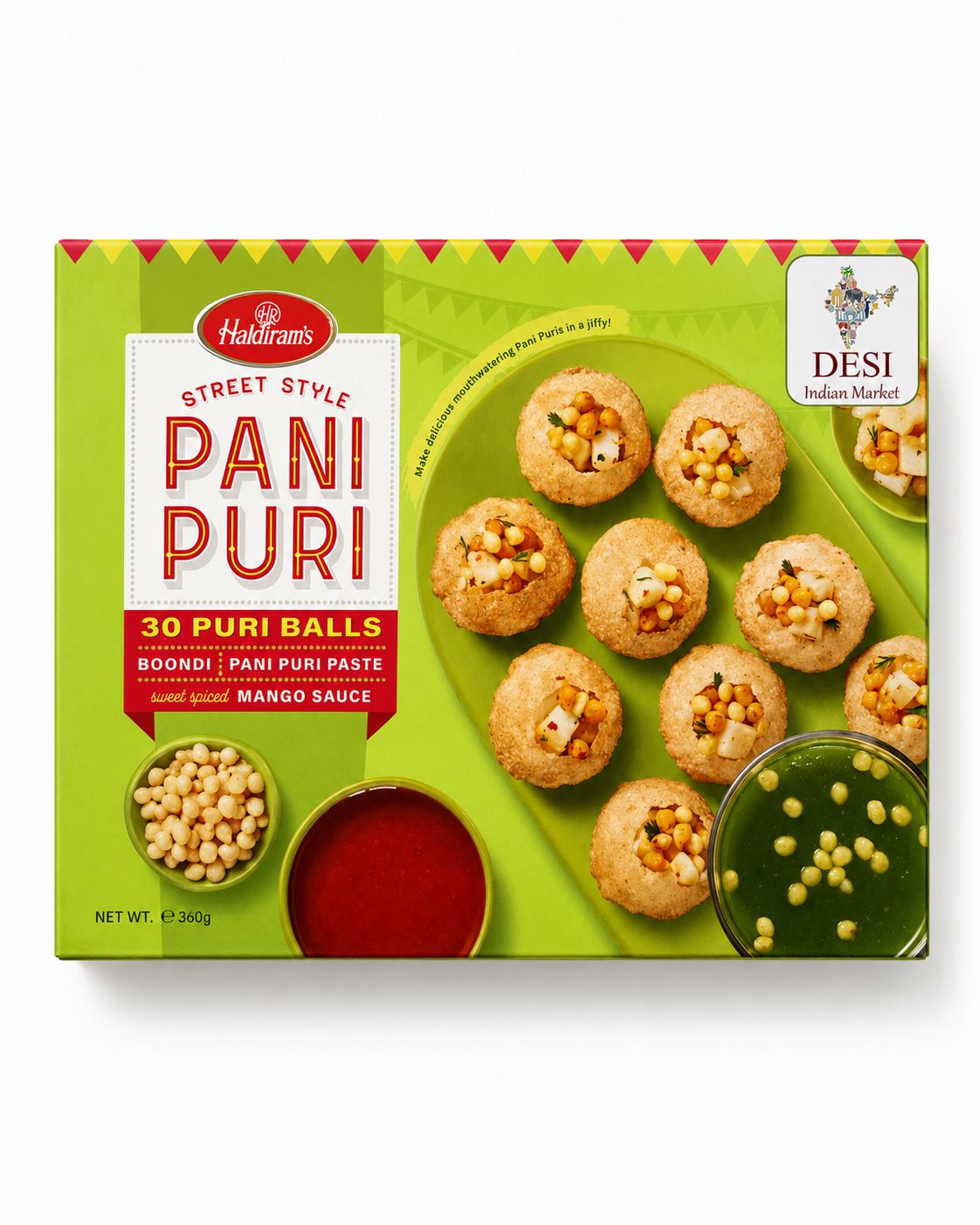 Haldiram’s Pani Puri