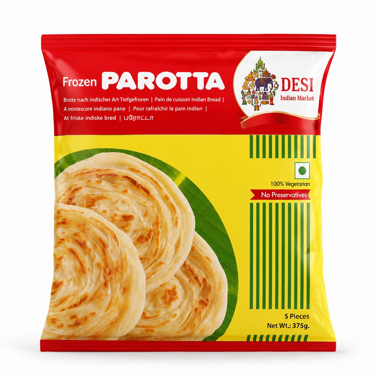Malabar Parotta
