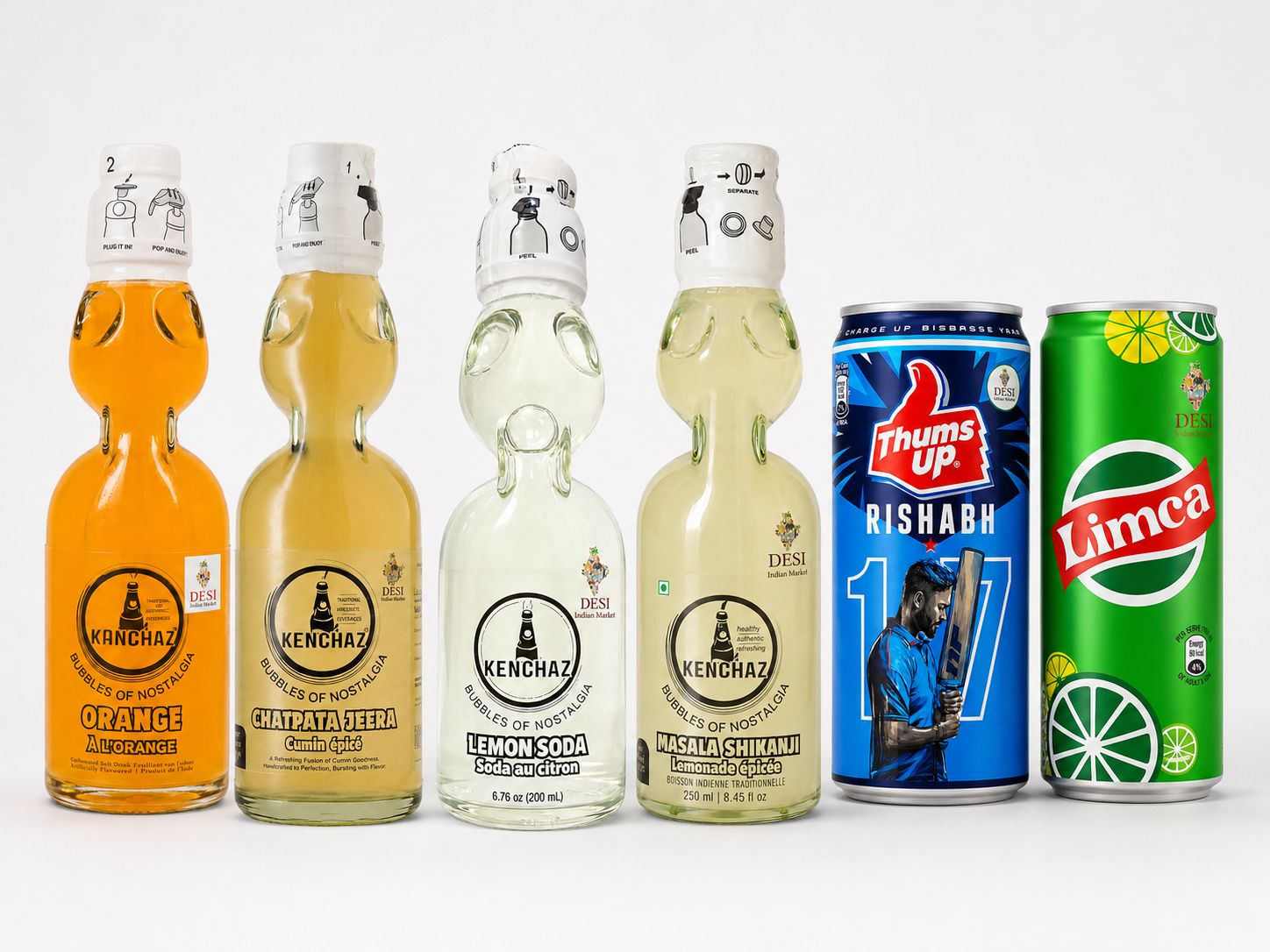 Various Soft Drinks