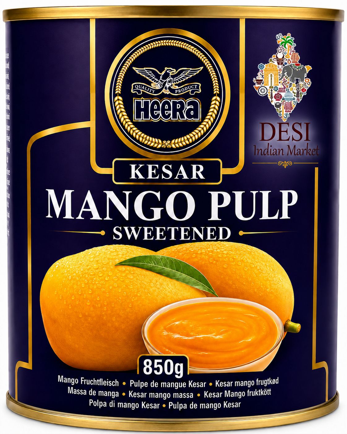 Mango Pulp Kesar 850g