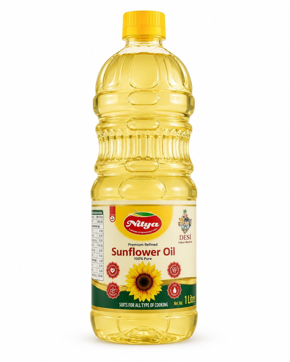 Sunflower Oil 100% pure 1 L