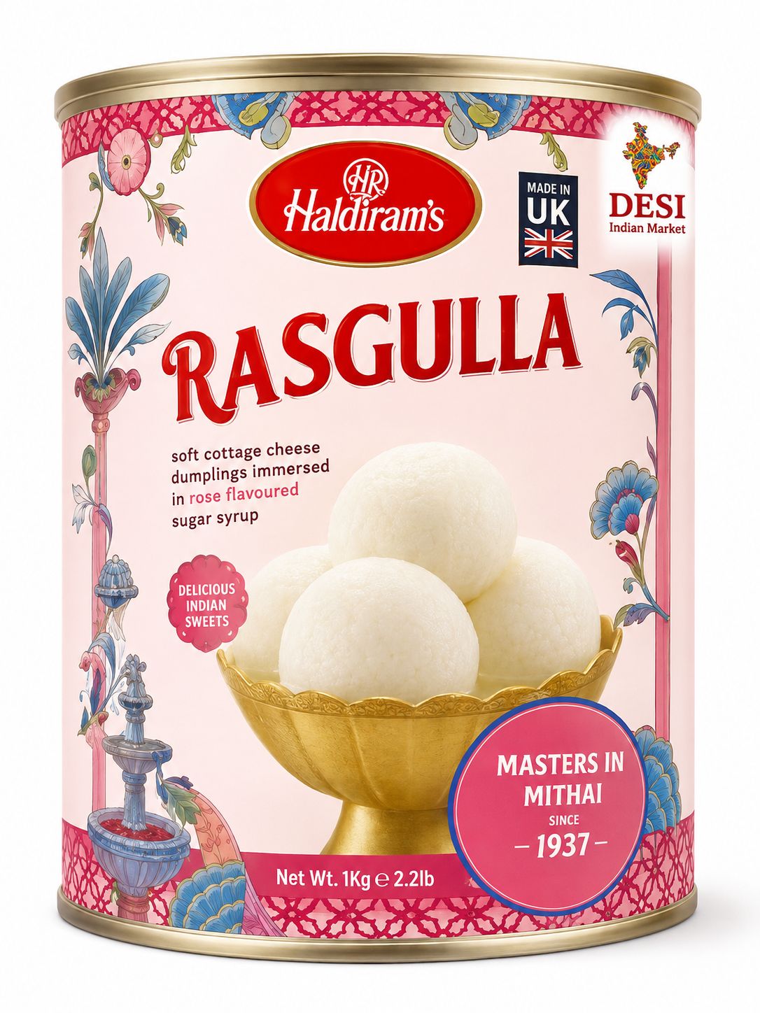 Haldiram's Rasgulla 1 KG