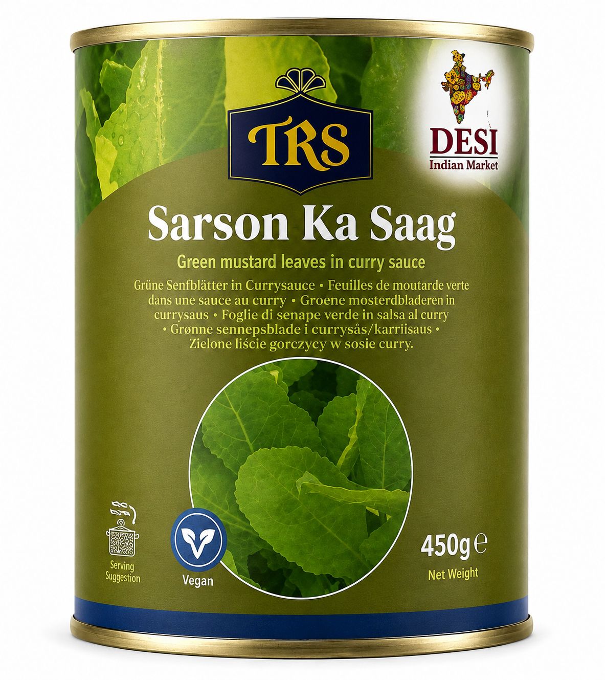 TRS Sarson Ka Saag 450g