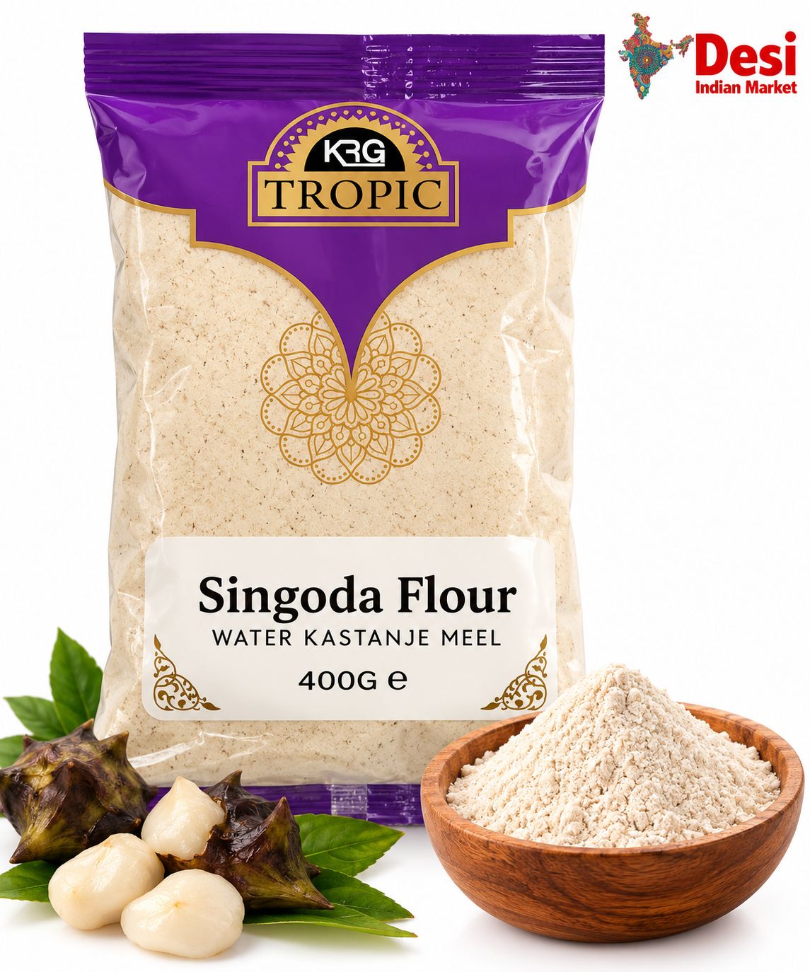 Singoda Flour / Water Chestnut Flour 400g