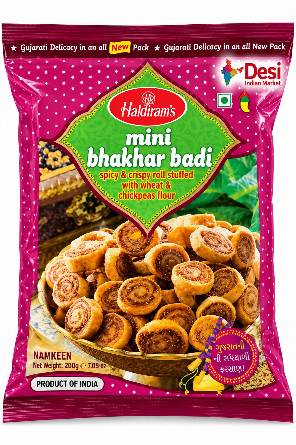 Haldiram’s mini bhakhar badi