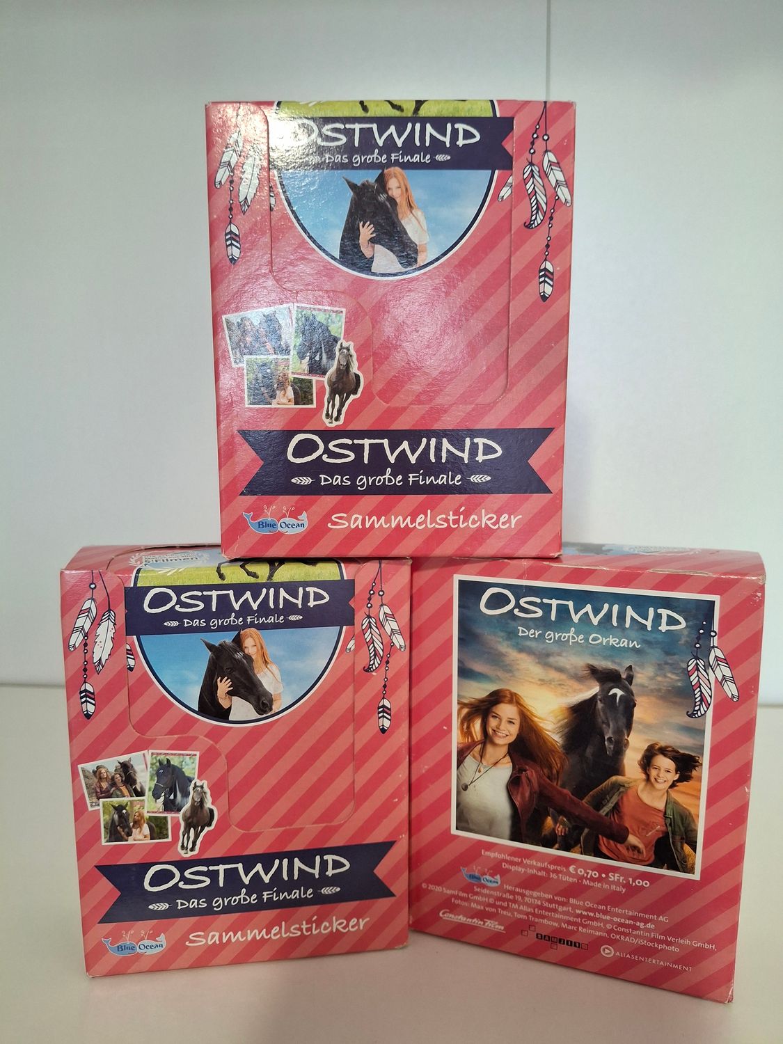 Ostwind "Das große Finale" Stickerbox UVP 25,20€