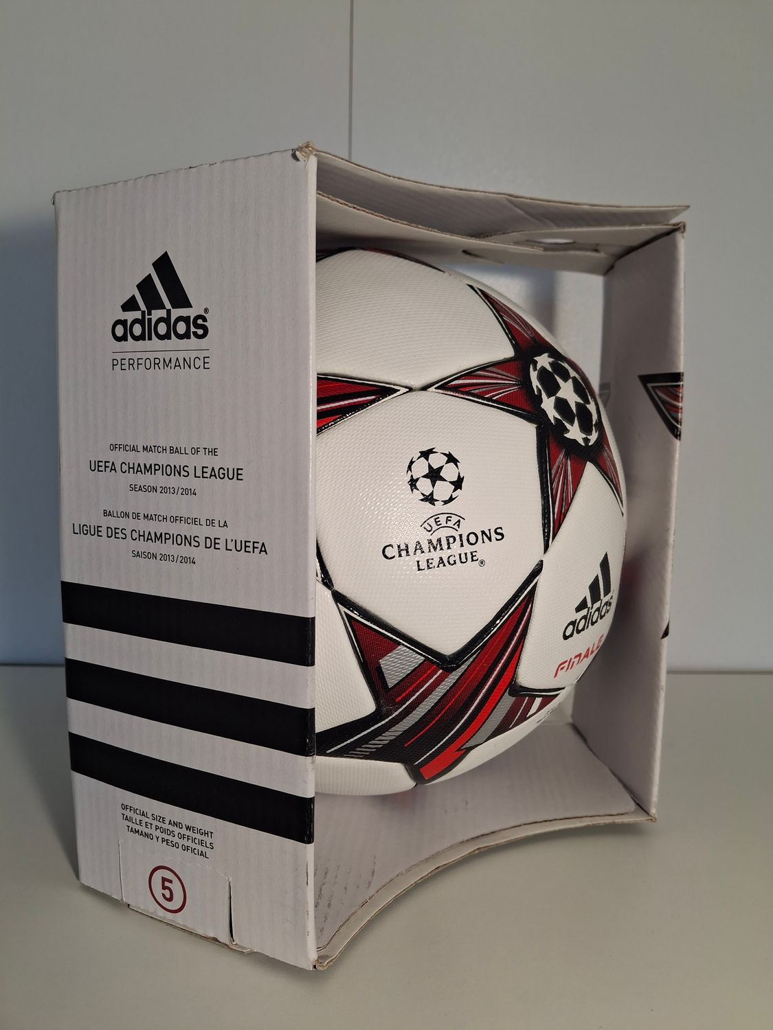 Offizieller Matchball Champions league Finale 13 2013/2014 Adidas - Neu in Box