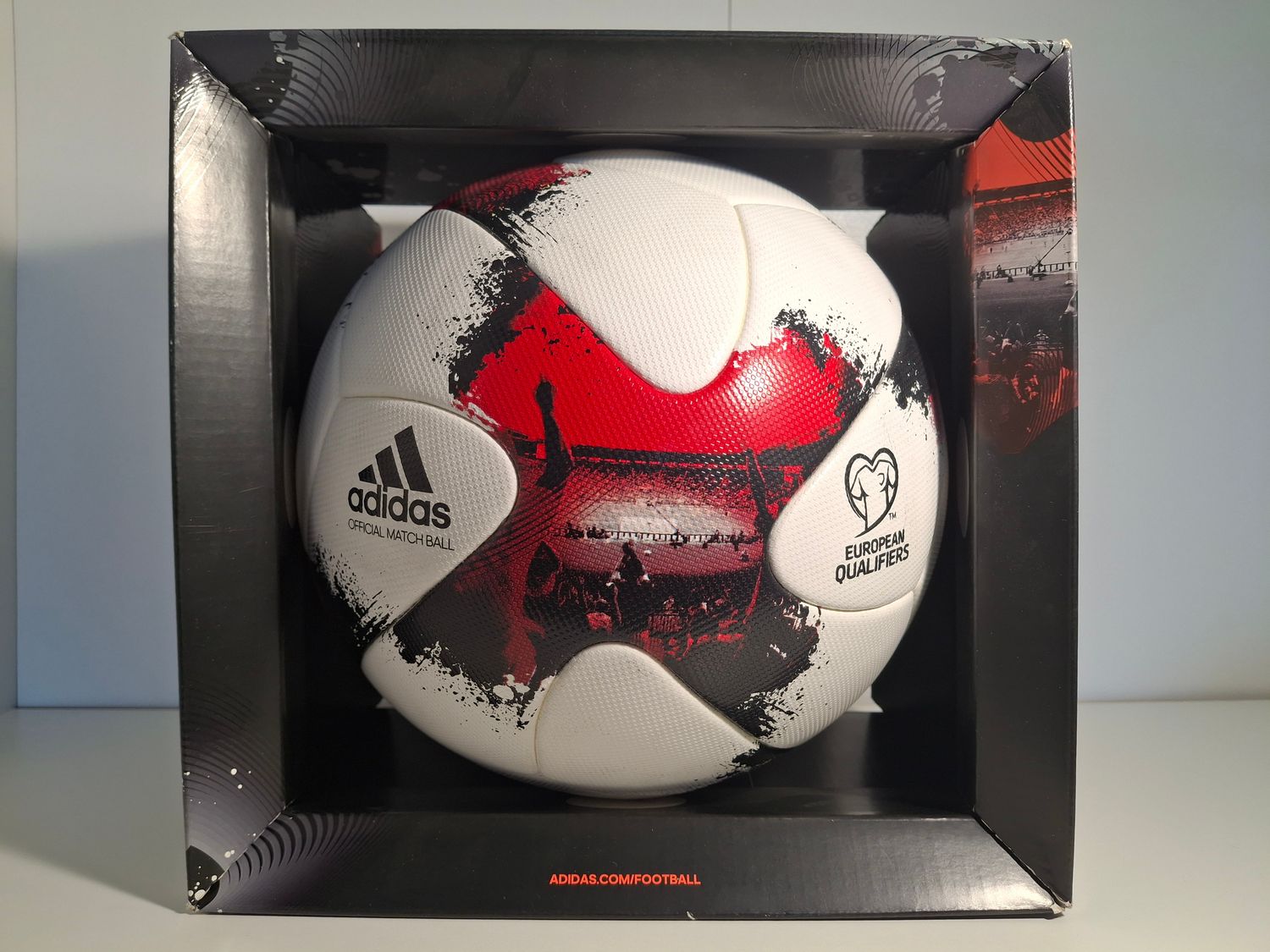 Offizieller Matchball European Qualifiers 2016/2017 Adidas Neu inkl. Box