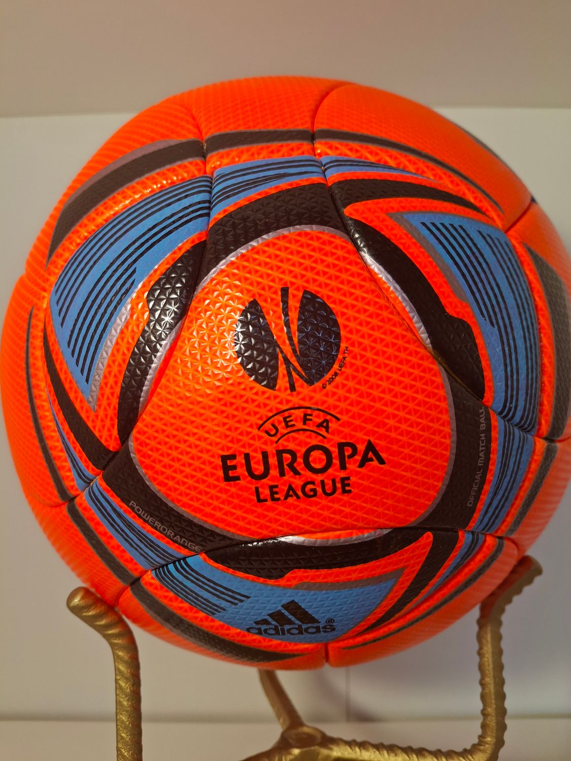 Offizieller Matchball Europa League 2011/2012 Adidas Winterball Powerorange  Neu ohne Box