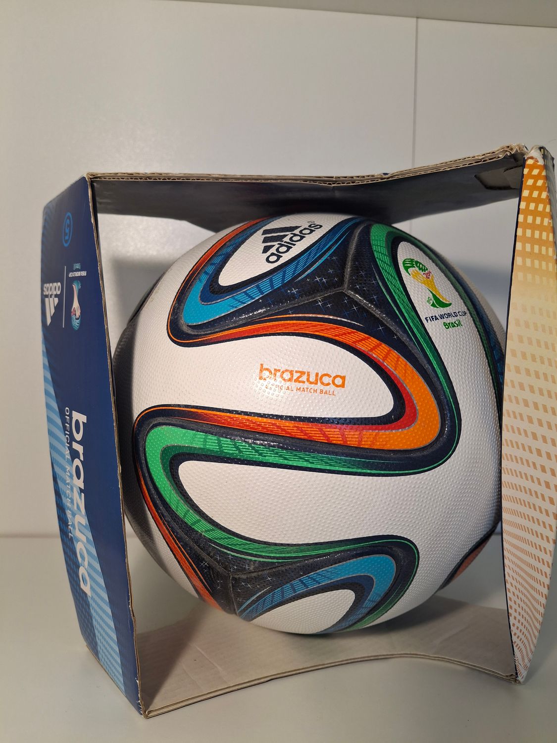 Offizieller Matchball Weltmeisterschaft Brazuca 2014 Adidas - Neu in Box