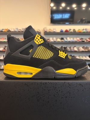 Jordan 4 Retro Yellow Thunder 2023 - Men's Size