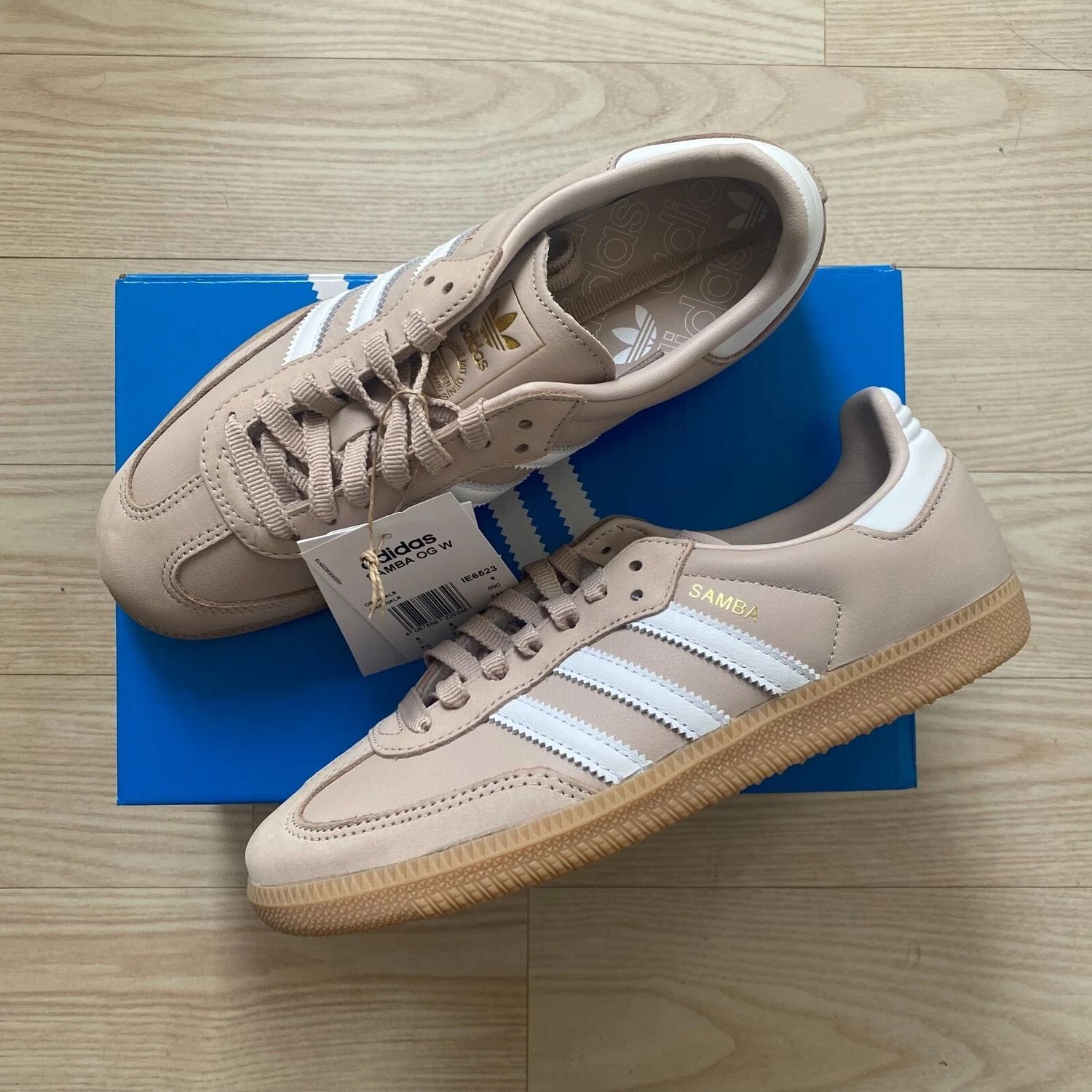 adidas Samba OG Womens Wonder Taupe Beige