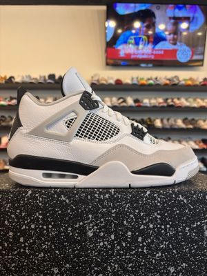 Air Jordan 4 Retro Military Black - Men's Size