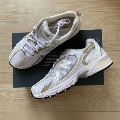 New Balance 530 White Stoneware Womens