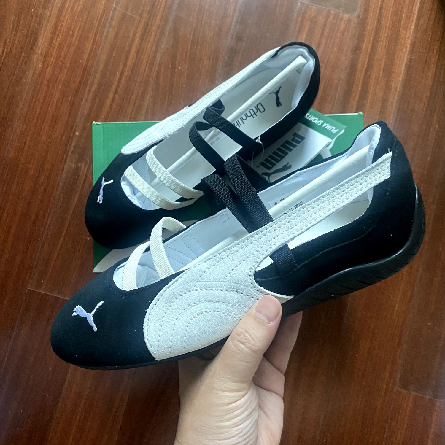 Puma Speedcat Ballet Black White Womens
