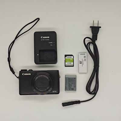 Canon PowerShot G7X Mark I G7X1 Digital Camera 20.2MP Touch Screen Fully Tested.