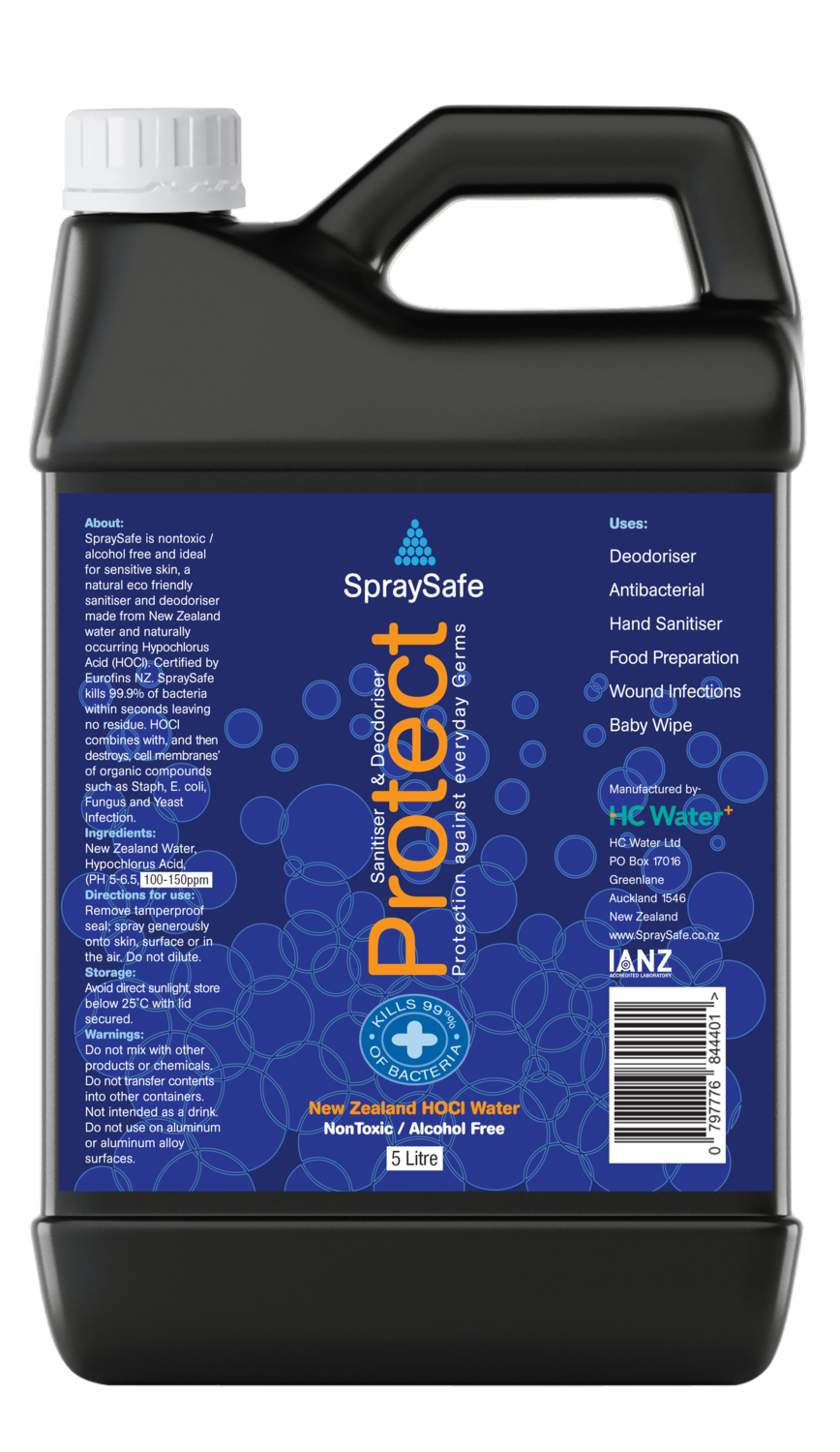 SpraySafe 5L Commercial Grade Bottle