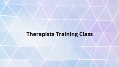 Therapists Training Class