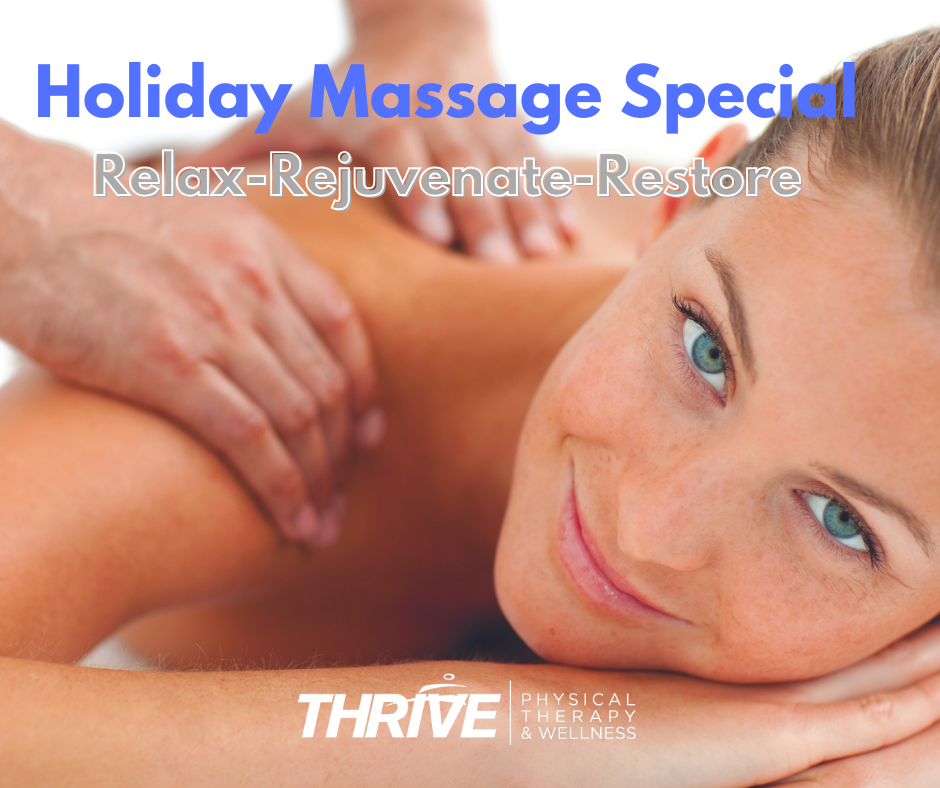 Six 60-Minute Relax & Rejuvenate Massage Therapy Holiday Special (Save 25%)