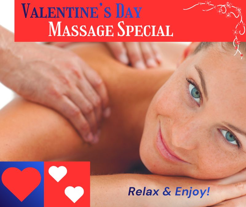 Six 60-Minute Rejuvenate Massage Valentine's Day Special (Save 15%)