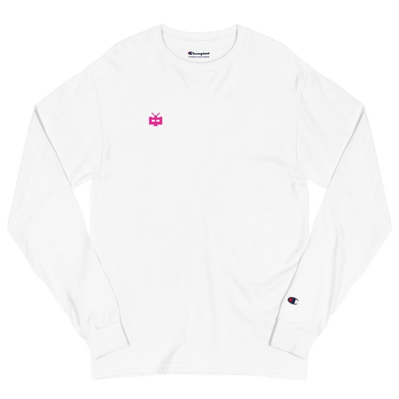 【 LOW-KEY LOGO】SIMPLE Long Sleeve Tee by Champion