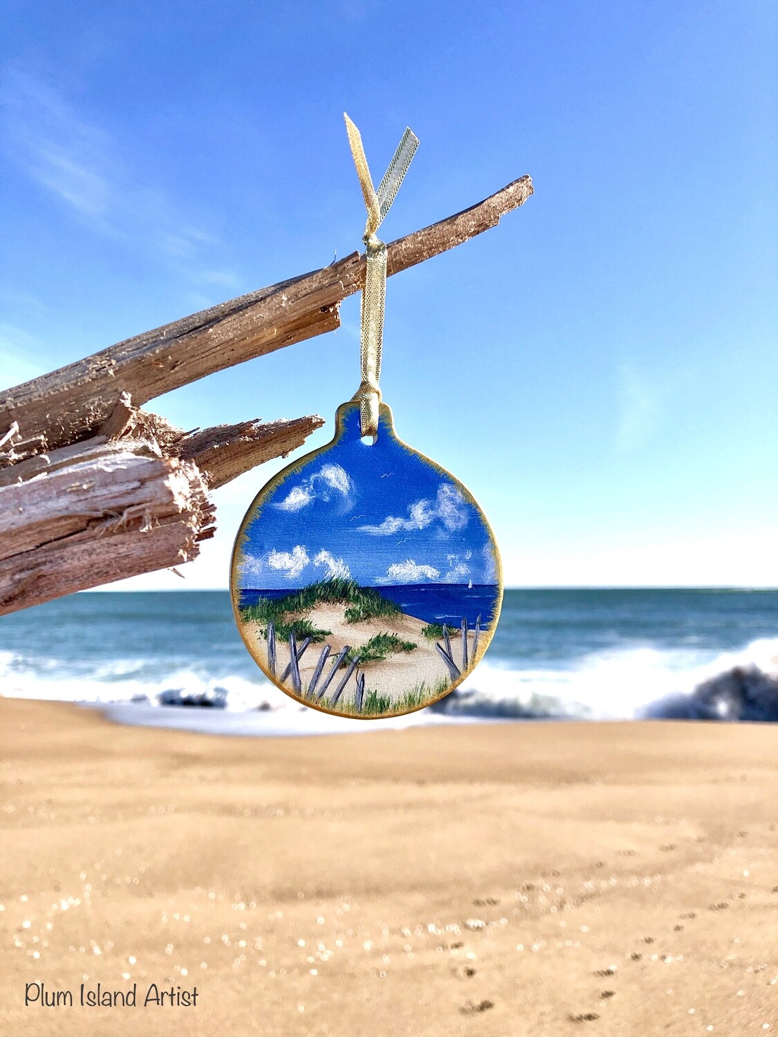 Ceramic Beach Ornament