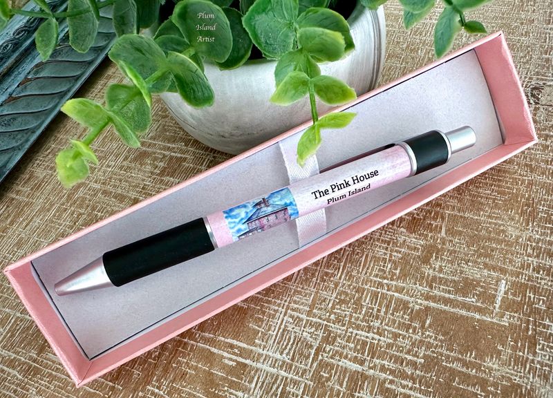 Pink House Pen