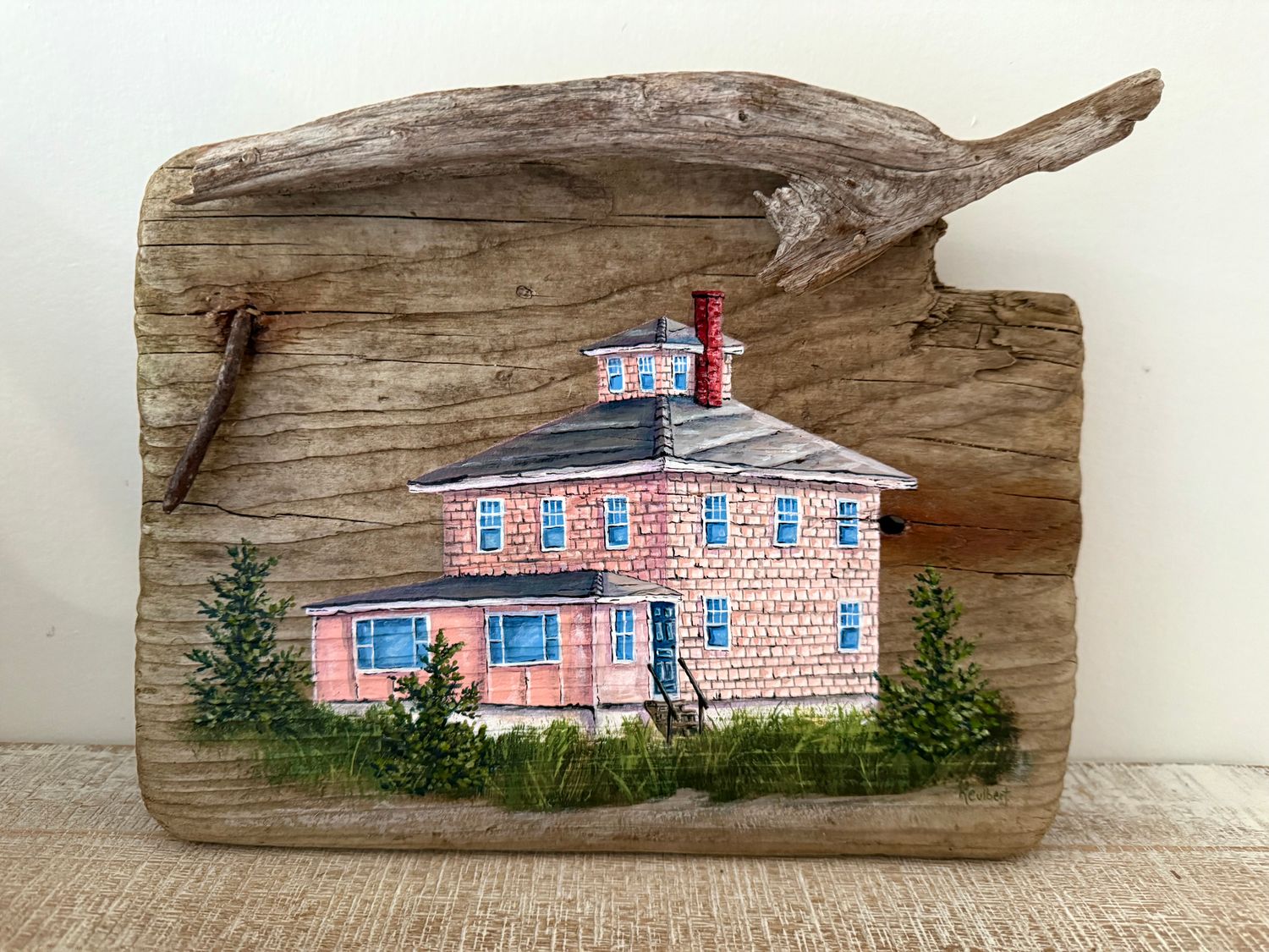 Pink House Driftwood